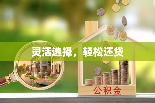 北斗灵活选择，轻松还贷
