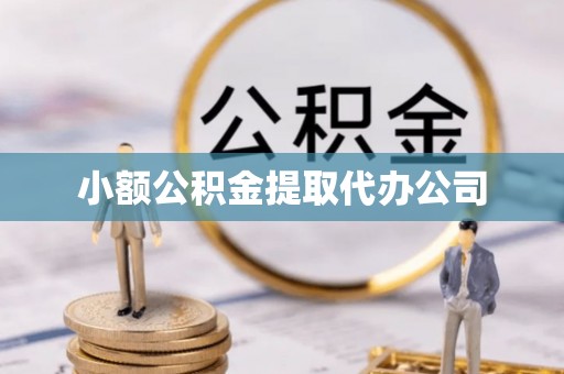 北斗小额公积金提取代办公司